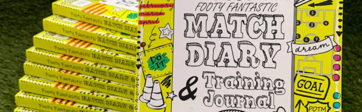 Footy Fantastic: Match Diary and Training Journal book