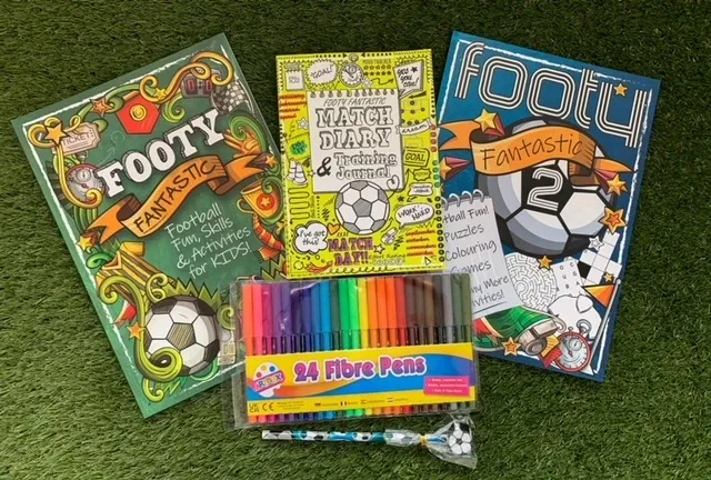 Product image number 1 for the book Footy Fantastic 2 - MORE Football Fun for kids!